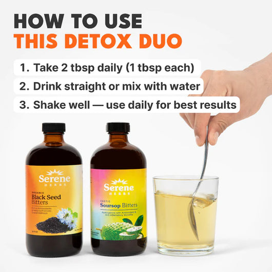 Soursop Bitters Black Seed Bitters Bundle